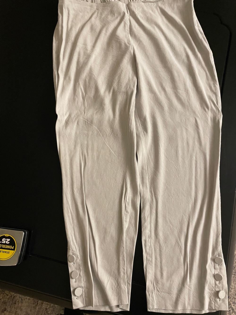 J. Jill Linen linen Pants in Light Taupe